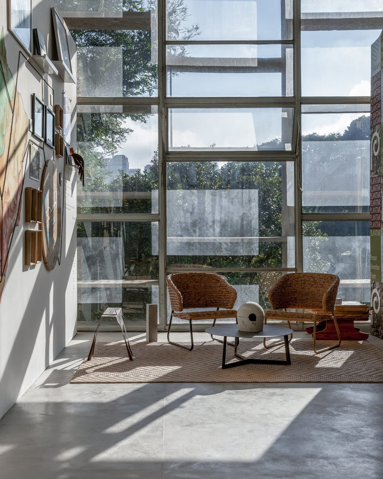 Lounge Plantar Ideias, de Plantar Ideias