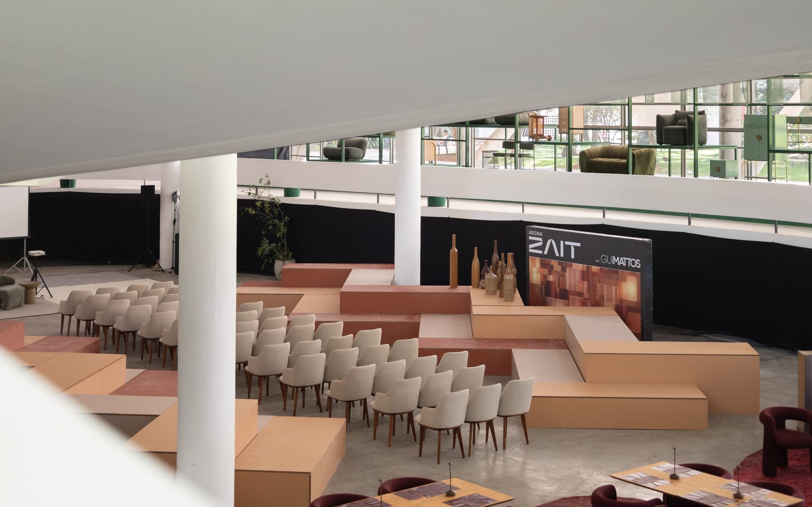 Arena de Conteúdos, de Zait Engenharia por Gui Matos