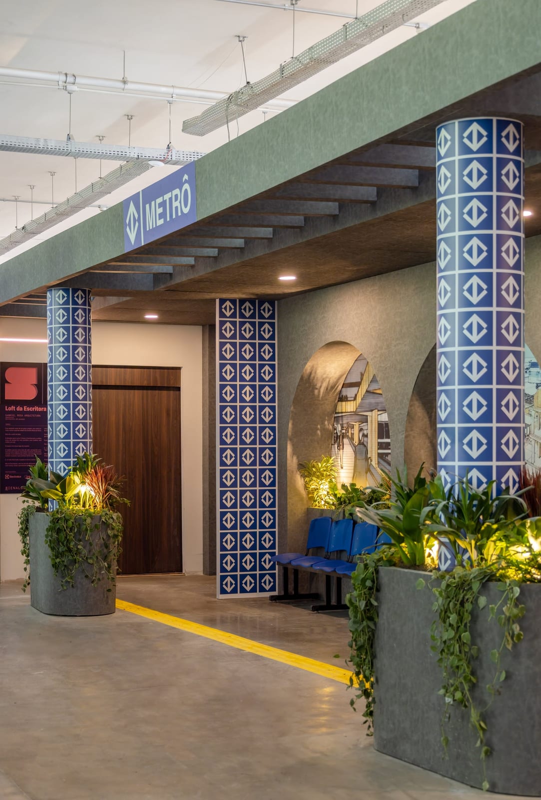 Metrô SP, de Gabriel Rosa Arquitetura e Design
